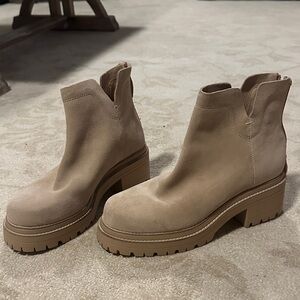 Gianni Bini Tan Ankle Booties